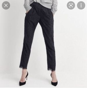 J.Crew Pull-on Lace Pants Size 2